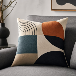Modern Abstract Couch Pillow