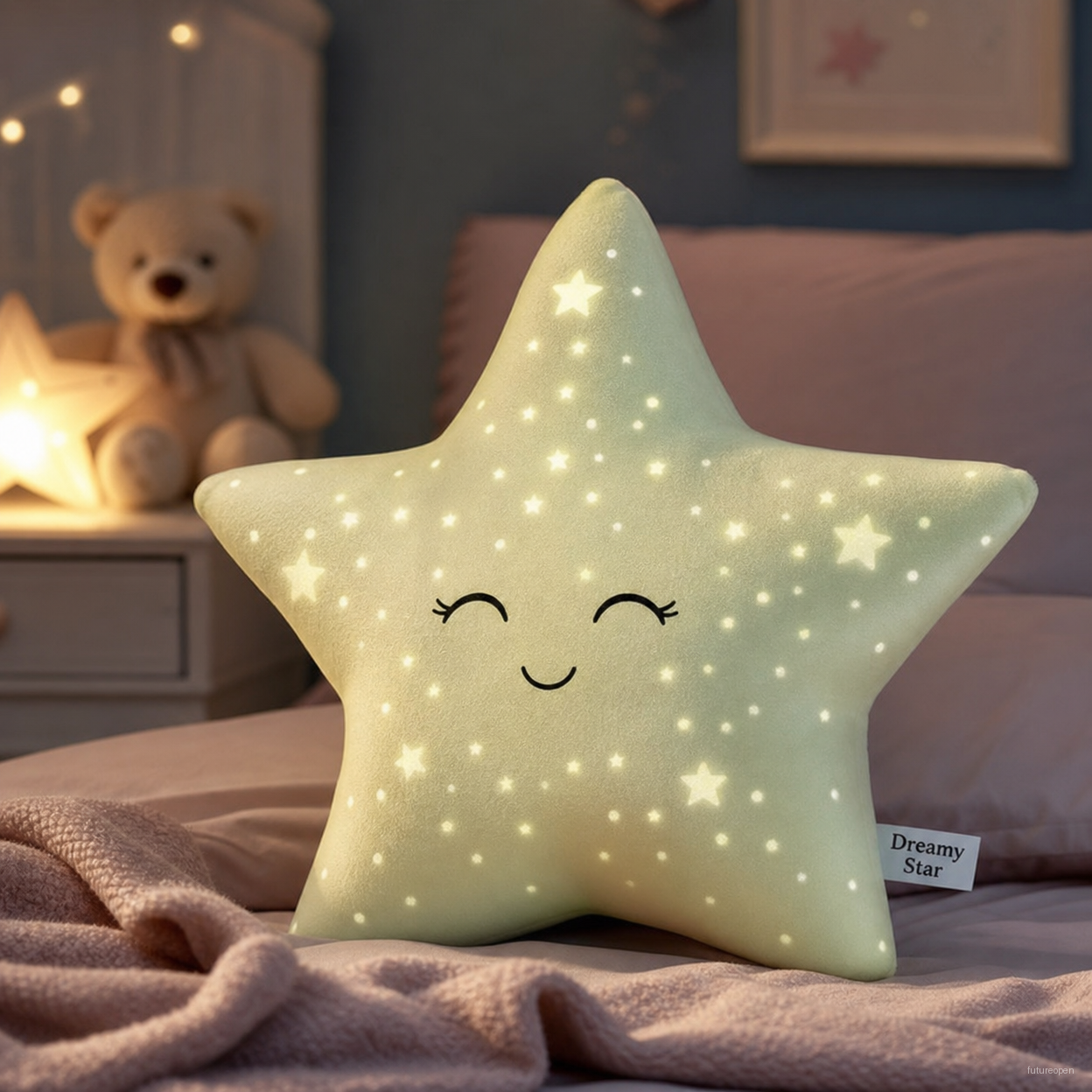 Dreamy Star Kids Pillow