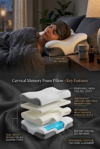 The Science Behind Memory Foam Pillows: How They Support Your Spine